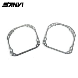 SANVI 2PCS UNIVERSAL Auto Projector Lens Framework for Hella 3r G5 Bi LED Projector Lens Car Light Accessories