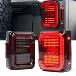 SUP-LIGHT New Design Car Light Assembly LED Tail Lamp For Jeep Wrangler JK JKU 2007-2017 30W Reverse Light Daytime Running Light