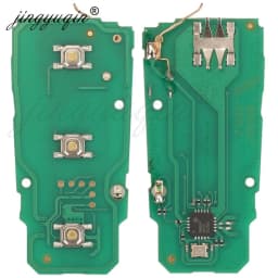 jingyuqin 5pcs 3C0959752BA Remote Car Key Fob 434Mhz ID48 Chip For Volkswagen fit VW Passat B6 3C B7 Magotan CC 3 Buttons