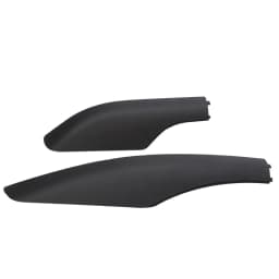 4pcs Black ABS Roof Rack Bar Rail End Protection Cover Shell For Toyota Fortuner AN50 AN60 Hilux SW4 2004-2012 2013 2014 2015