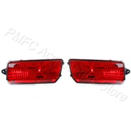 R-AUTO Red Len Tail Brake Light Taillights For Jeep Grand Cherokee 2005-2010 Fog Lamp Rear Bumper Reflector Light Without Bulb