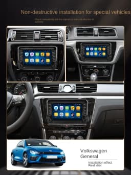 Fast Boot Car Radio for VW POLO GOLF Plus PASSAT JETTA Skoda TIGUAN TOURAN SHARAN SCIROCCO Caddy Vento Carplay Audio Auto Linux