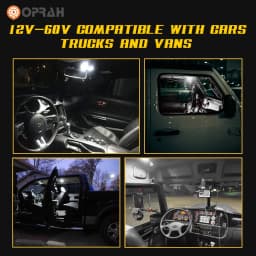 10pcs T10 LED W5W Bulbs 12V 24V For Car Truck Interior Lights Canbus No Error Super Bright 2016*30SMD License Plate Signal Lamps
