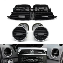 Front Dashboard Air Conditioner Left Right AC Vent Grille Assembly For Mercedes Benz C Class W204 LCI 2011-2014 C200 C260 C300
