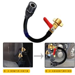 New!Connection Pipe for Air Intake Joint of Gas Storage Tank of Truck and Truck Air Intake Valve