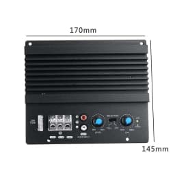12V Universal Car Amplifier Board 600W Mono Car Audio Amplifier Powerful Automobile Stereo Subwoofers Amplifier Car Accessories