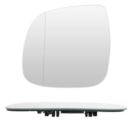 Rear View Mirror Glass Left Right Side With Heating Back Plate Convex Wide Angle Replacement For VW Transporter T5 T6 2010-2016