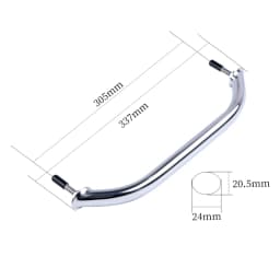 Boat Accessories 12"Marine 316 Stainless Steel Grip Handle Deck Handrail
