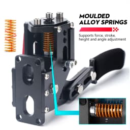 Hall Effect Sim Racing Handbrake Linear USB PC Drift Brake for ETS2 Assetto Corsa Compatible with SimRuito Paddock