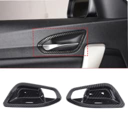 For BMW 1 2 Series F20 F21 F22 F23 2012-2018 ABS Carbon Fiber Car Center Control Interior Decoration Sticker Car Accessories