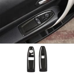 For BMW 1 2 Series F20 F21 F22 F23 2012-2018 ABS Carbon Fiber Car Center Control Interior Decoration Sticker Car Accessories