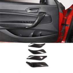 For BMW 1 2 Series F20 F21 F22 F23 2012-2018 ABS Carbon Fiber Car Center Control Interior Decoration Sticker Car Accessories