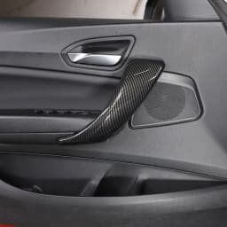 For BMW 1 2 Series F20 F21 F22 F23 2012-2018 ABS Carbon Fiber Car Center Control Interior Decoration Sticker Car Accessories