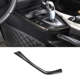 For BMW 1 2 Series F20 F21 F22 F23 2012-2018 ABS Carbon Fiber Car Center Control Interior Decoration Sticker Car Accessories