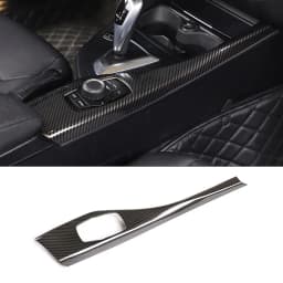For BMW 1 2 Series F20 F21 F22 F23 2012-2018 ABS Carbon Fiber Car Center Control Interior Decoration Sticker Car Accessories