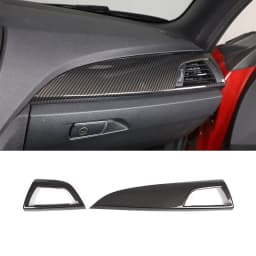 For BMW 1 2 Series F20 F21 F22 F23 2012-2018 ABS Carbon Fiber Car Center Control Interior Decoration Sticker Car Accessories