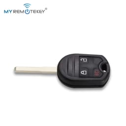 MYREMOTEKEY Remote Head Key 315Mhz HU101 Blade with 4D63 Chip for 2012-2019 Ford Fiesta Escape Focus C-Max Transit Connect