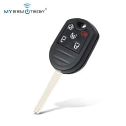MYREMOTEKEY Remote Head Key 315Mhz HU101 Blade with 4D63 Chip for 2012-2019 Ford Fiesta Escape Focus C-Max Transit Connect