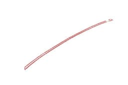 For Peugeot 3008 2017-2022 Steel Chrome Rear Trunk Spoiler Strip Molding Trim Exterior Car Accessories 1pcs