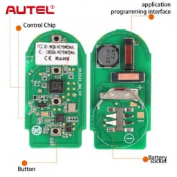 1PCS Autel IKEYBW004AL BW004ALUniversal Smart Key 4 Buttons For BMW For Autel Smart Key For KM100 IM508 IM608 KM100E