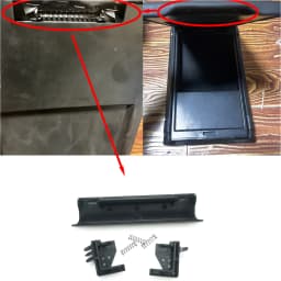 Rear Seat Armrest Cup Beverage Holder Lock Handle Fit For VW Jetta Golf MK6 Passat B6 B7 Magotan CC 8P0885995B 1J0858601D