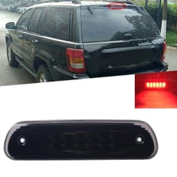 For 1999-2004 Jeep GRAND CHEROKEE WJ LED THIRD 3RD Tail Brake Light Stop Lamp Smoke and Clear Car Accessories