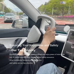 SATONIC Wireless Auto Self-presenting Door Handles For Tesla Model Y 3 Highland 2026 Juniper Rainbow LED OTA Waterproof IPX6
