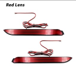 Bumper Reflector Lights For Toyota RAV4 Harrier Sienna EZ Alphard Aygo for Lexus GX470 RX300 5630 NX RC Tail/Brake,Rear Fog Lamp