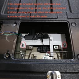 For GREAT WALL GWM Ute POER Automatic Power Tailgate Security Lock Electric Original Car Key Remote Control