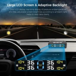 Universal TPMS Car Tire Pressure Alarm Monitor System 4 Sensors Display Solar Intelligent Tyre Pressure Temperature Warning