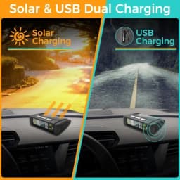 Universal TPMS Car Tire Pressure Alarm Monitor System 4 Sensors Display Solar Intelligent Tyre Pressure Temperature Warning