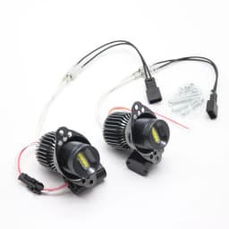Daytime Light 160W/pair 6000K White Color DRL LED Marker Light Angel Eyes Bulbs for BMW 3 series E90 E91 LCI Halogen 09-11