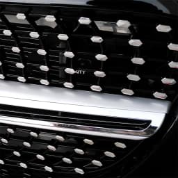 For Mercedes Benz A GLA CLA Class W177 W176 H247 C117 C118 Car Air Intake Grille Decoration Sequin Starry Sky Net Trim Sequins