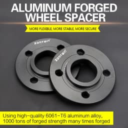 2Pieces 3/5/8/10/12/15/20mm PCD 4x98 CB 58.1mm Wheel Spacer Adapter for Fiat-500/500C/Brava/Bravo/Panda/Punto-176/188
