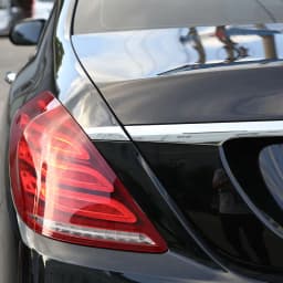 For Mercedes Benz S Class W222 2014 2015 2016 2017 2018 2019 20 ABS Silver Car Tail Strips Sequins Trim Sticker Car Accessories