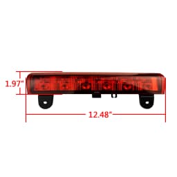 For 2000-2006 Chevy GMC Suburban Yukon XL 1500 2500 Tahoe LED 3rd Brake Stop High Mount Cargo Light Lamp 12V