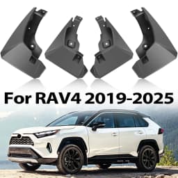 4Pcs For Toyota RAV4 XA50 2019 - 2025 Car Mud Flaps Splash Guards Mudguards Front Rear Accessories 2020 2021 2022 2023 2024