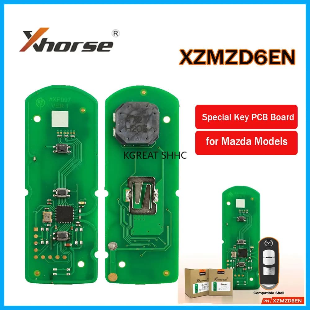 XHORSE XZMZD6EN Special Key PCB Board Exclusively for Mazda Models for Car Remote Key