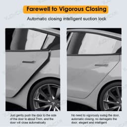 for Tesla Model Y 3 YL Soft Closing New Y Juniper Soft Close Smart Auto Electric Suction Door Closing Opening High Anti-Pinch