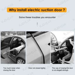 for Tesla Model Y 3 YL Soft Closing New Y Juniper Soft Close Smart Auto Electric Suction Door Closing Opening High Anti-Pinch