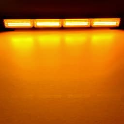 COB Amber Signal Light LED Traffic Adviser Car Emergency Strobe Lights Bar Yellow Red Blue Vehicle Flash Beacon 12V 24V