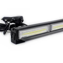 COB Amber Signal Light LED Traffic Adviser Car Emergency Strobe Lights Bar Yellow Red Blue Vehicle Flash Beacon 12V 24V