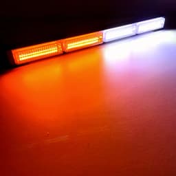 COB Amber Signal Light LED Traffic Adviser Car Emergency Strobe Lights Bar Yellow Red Blue Vehicle Flash Beacon 12V 24V