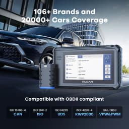 MUCAR VO6 Car Diagnostic Tools Lifetime Free Global Version Full System 28 Resets OBD2 Bi-Directional Control Scan Tool Scanner