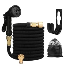 25/50/75/100ft Portable Garden Hose Water Gun For Cleaning Car Wash Machine Watering Sprinkler Durable Water Gun with Water Hose