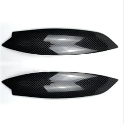 Gloss Black Headlights Modified Light Eyebrow Front Light Eeyebrow Trim Strip For VW Golf 5 GTI 2005 2006 2007
