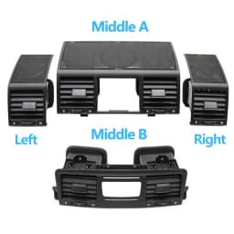 Car Central Left Right Air Conditioning AC Vent Speaker Grille Panel Cover For Mercedes BENZ G Class W463 4636807408,4636807508