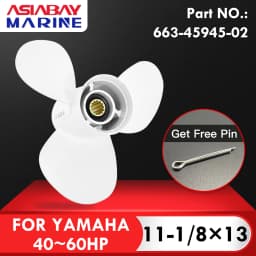 663-45945-02 Marine Propeller 11 1/8 * 13 For Yamaha 40 48 50 60 hp Aluminum Alloy Screw boat accessories Outboard Motor