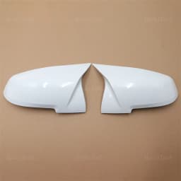 2x White mirror cover Black mirror cover Overlay for BMW 1 2 3 3GT 4 X1 E84 M2 i3 Series F20 F21 F22 F23 F30 F31 F32 F33 F34 F80