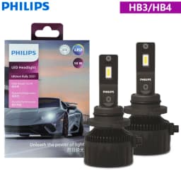 Philips LED H4 H7 H11 Ultinon Rally 3551 9005 9006 9012 Car Light 100W 9000LM 6500K White High Lumen Watt LED Automotive Lamps
